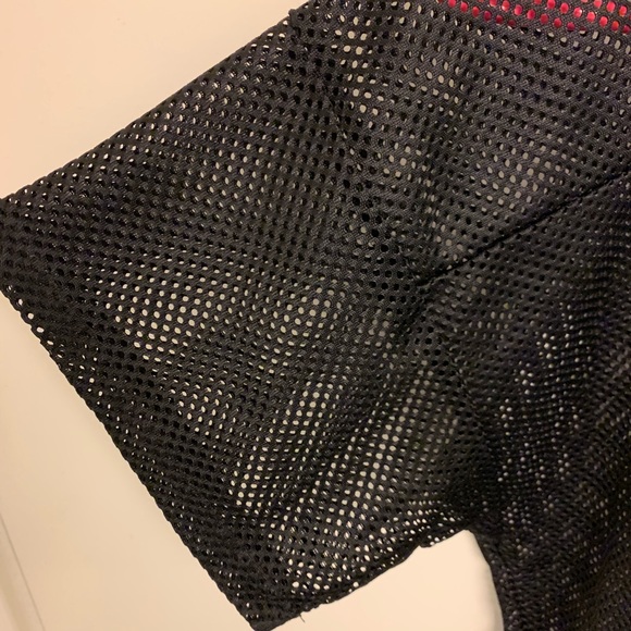 See-Through Black Mesh Bike Shirt - Picture 2 of 8
